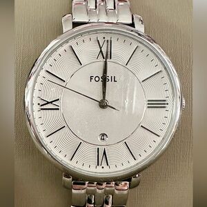 Fossil Classic Silver-Tone Watch